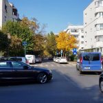 Strada Nicolae Caranfil, cu restaurantul libanez Mandaloun