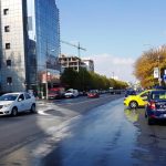 Strada Nicolae Caranfil, cu restaurantul libanez Mandaloun