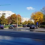 Strada Nicolae Caranfil, cu restaurantul libanez Mandaloun