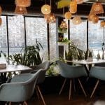 Aici, restaurant pe malul Dambovitei pe Splai langa Biblioteca Nationala