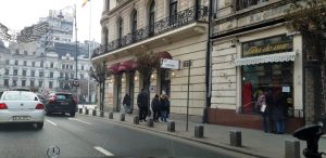 Cafe Royal, cafeneaua hotelului si restaurantului Capitol de pe Calea Victoriei