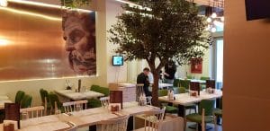 YASOU, restaurant cu bucatarie greceasca in foodcourt Piata Floreasca