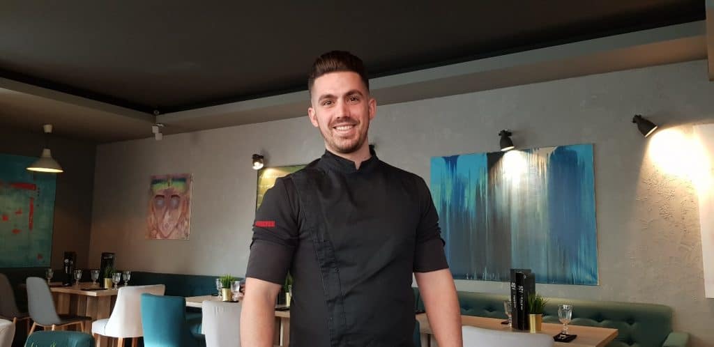 Cheful si co-proprietarul grec al Ora Experience, restaurant in Calea Floreasca