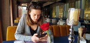 Pranz cu o fata frumoasa la JO Lounge Bistro pe malul Dambovitei