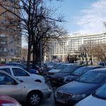 Calea 13 Septembrie cu Marriott si restaurantele sale, Allucinante si Catedrala