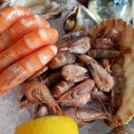 Fructe de mare proaspete la restaurantul Le Vivier