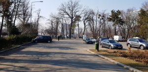 Parcul Herastrau la intrarea dinspre Bulevardul Kiseleff