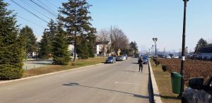 Parcul Herastrau la intrarea dinspre Bulevardul Kiseleff