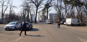 Parcul Herastrau la intrarea dinspre Bulevardul Kiseleff