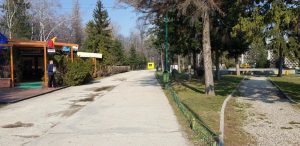 Parcul Herastrau la intrarea dinspre Bulevardul Kiseleff