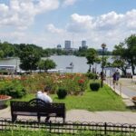 Parcul si lacul Herastrau la Kiseleff