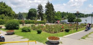 Parcul si lacul Herastrau la Kiseleff