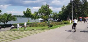 Parcul si lacul Herastrau la Kiseleff