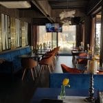 JO Lounge Bistro pe malul Dambovitei pe Splaiul Unirii la Biblioteca Nationala