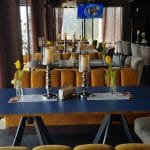 JO Lounge Bistro pe malul Dambovitei pe Splaiul Unirii la Biblioteca Nationala