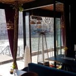 JO Lounge Bistro pe malul Dambovitei pe Splaiul Unirii la Biblioteca Nationala