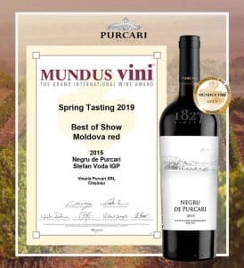 Purcari Mundus Vini 2019