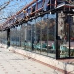 Restaurantele de pe Splaiul Unirii pe malul Dambovitei la Biblioteca Nationala