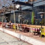 Restaurantele de pe Splaiul Unirii pe malul Dambovitei la Biblioteca Nationala