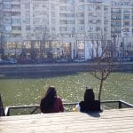 Restaurantele de pe Splaiul Unirii pe malul Dambovitei la Biblioteca Nationala