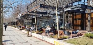 Restaurantele de pe Splaiul Unirii pe malul Dambovitei la Biblioteca Nationala