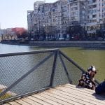 Restaurantele de pe Splaiul Unirii pe malul Dambovitei la Biblioteca Nationala