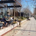 Restaurantele de pe Splaiul Unirii pe malul Dambovitei la Biblioteca Nationala