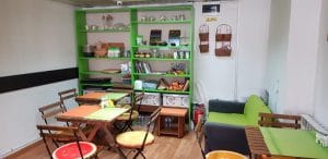 Sara Green, bistrou vegetarian in Lascar Catargiu