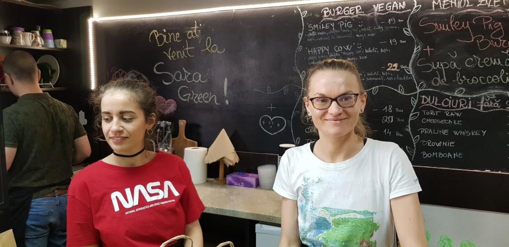 Sara Green, bistrou vegetarian in Lascar Catargiu Sara Green, bistrou vegetarian in Lascar Catargiu