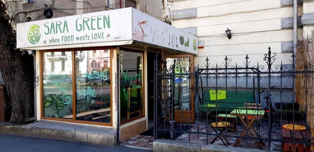 Sara Green, bistrou vegetarian in Lascar Catargiu Sarta Green, bistrou vegetarian pe Lascar Catargiu
