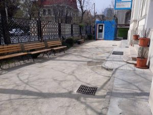 Terasa Institutului Francez din Bucuresti