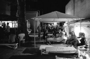 Terasa Institutului Francez din Bucuresti