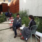 Terasa Institutului Francez din Bucuresti Terasa Institutului Francez din Bucuresti