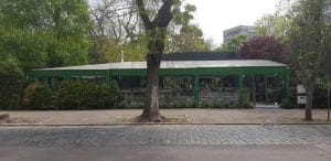 Strada Radu Beller din Bucuresti, in capatul dinspre Parcul Floreasca