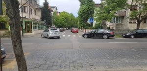 Strada Radu Beller din Bucuresti, in capatul dinspre Parcul Floreasca