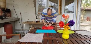 Florin si Victoria si atelierul lor de ceramica de la Gurbanesti