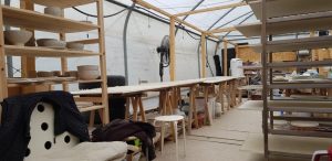 Victoria Finala, atelierul de ceramica de la Gurbanesti