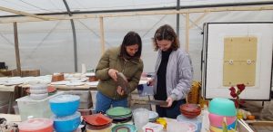 Victoria Finala, atelierul de ceramica de la Gurbanesti