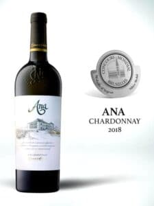 Concours Mondial de Bruxelles 2019 Argint Ana Chardonnay 2018 Concours Mondial de Bruxelles 2019 Argint Ana Chardonnay 2018