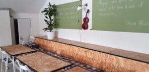 Omega House spatiu de co living co working cu cafenea 18