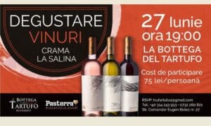 Degustare de vinuri Crama La Salina la Bottega del Tartufo