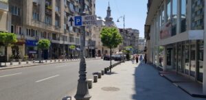 Calea Victoriei la Biserica Kretzulescu