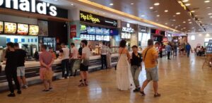 Food court la Baneasa Shopping City