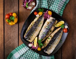 Produs gatit cu peste Alfredo Seafood