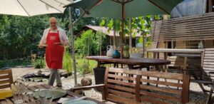 Slow food la Athanor la coupteur Gurbanesti