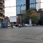 Strada Armeneasca si Bv Carol, cu restaurantul kosher