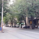 Strada Armeneasca si Bv Carol, cu restaurantul kosher
