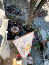 Terasa Le Bistrot Francais Relais et Chateaux