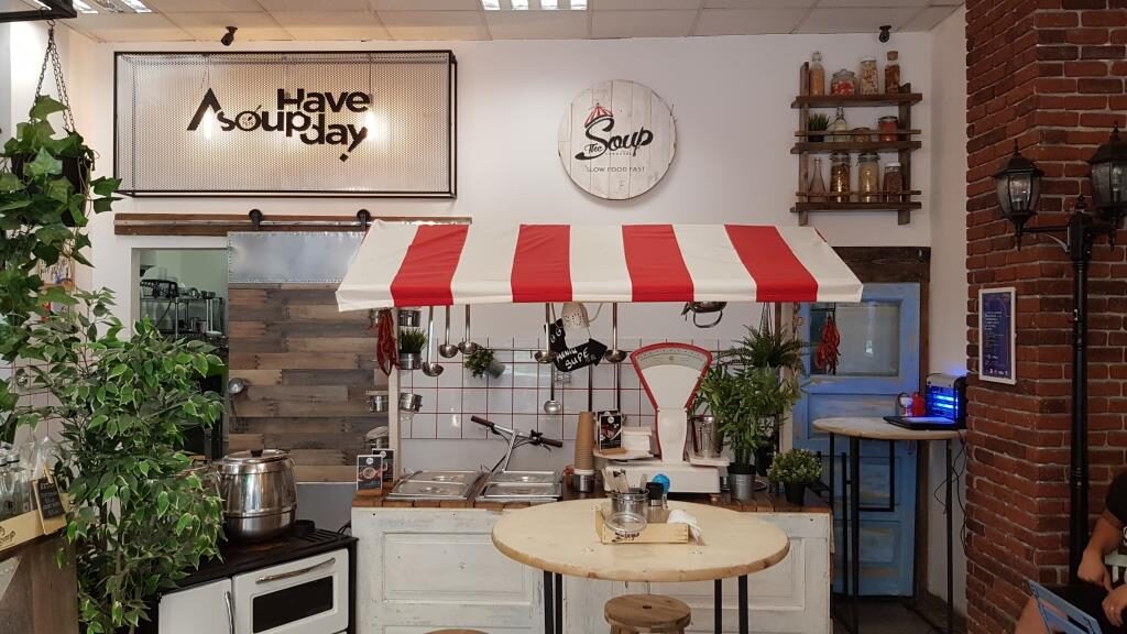 The Soup Carousel, fast-food de supe