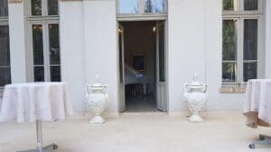 Foyerul de la parter al Conacului Hagianoff